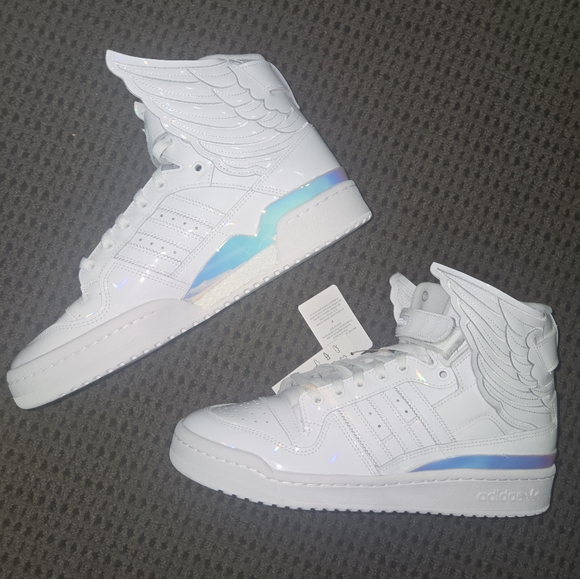 ADIDAS X JEREMY SCOTT MEN'S OPAL WINGS 4.0 SHOES sz 10.5 - Picture 4 of 9